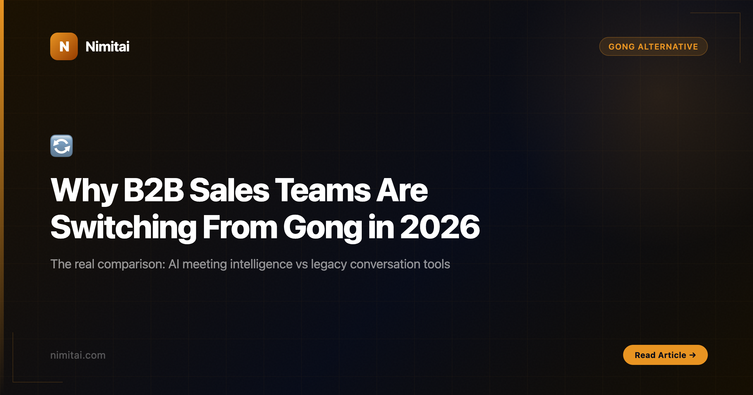 Why B2B Sales Teams Are Switching From Gong in 2026