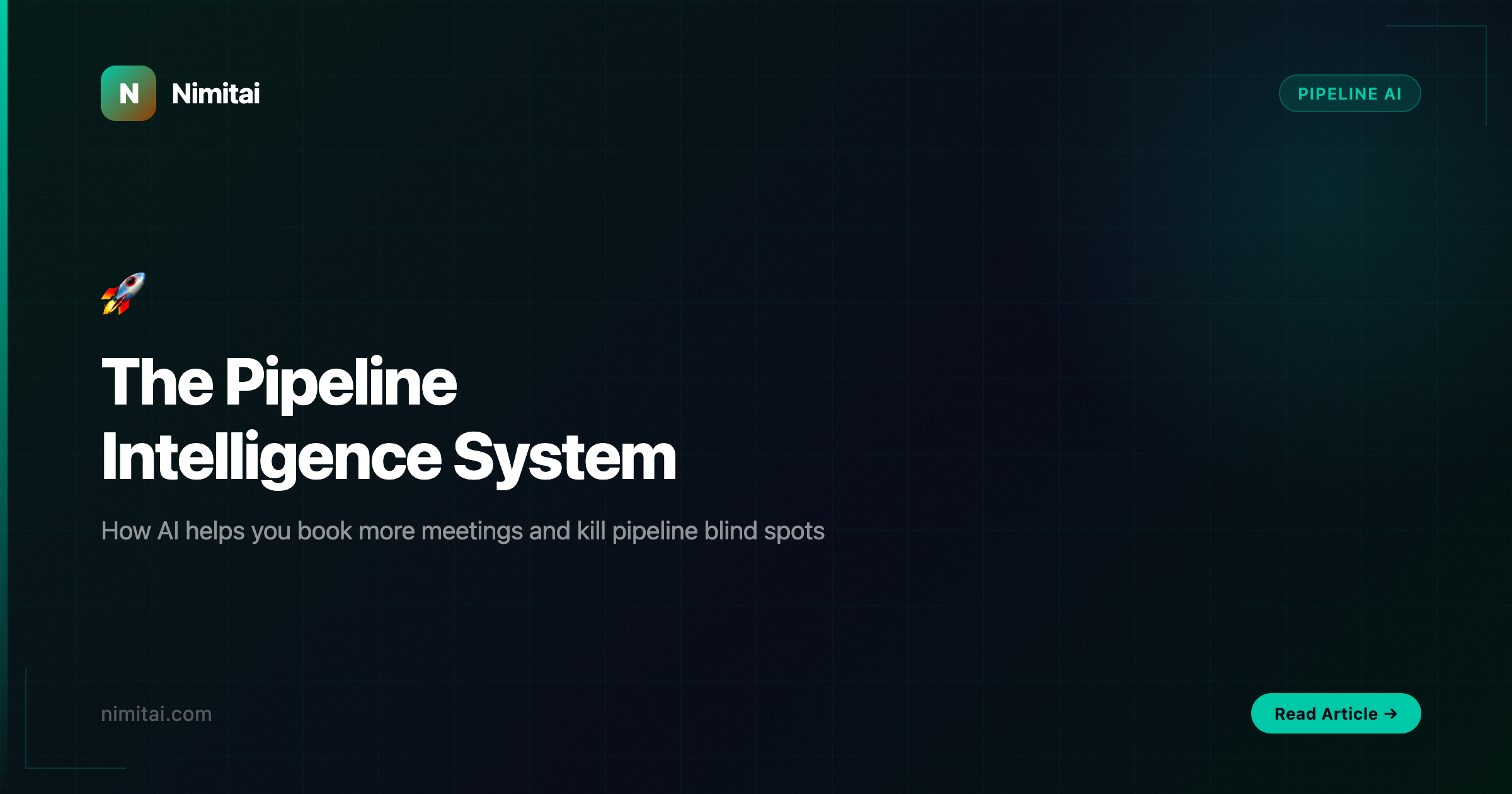 The Pipeline Intelligence System: How AI Helps You Book More Meetings
