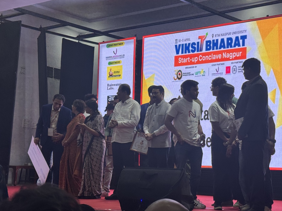 Viksit Bharat Conclave Nagpur 2026: Innopreneurs Season 12 Top 10 Innovations on stage at RTMNU Nagpur